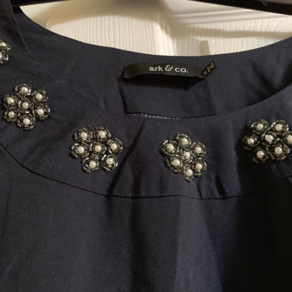 Ark & co. Navy dress with pockets - Picture 2 of 4
